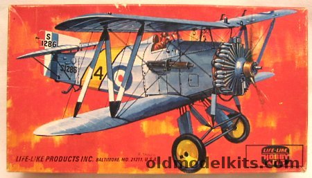 Life-Like 1/48 Fairey Flycatcher Biplane Fighter, P610-100 plastic model kit